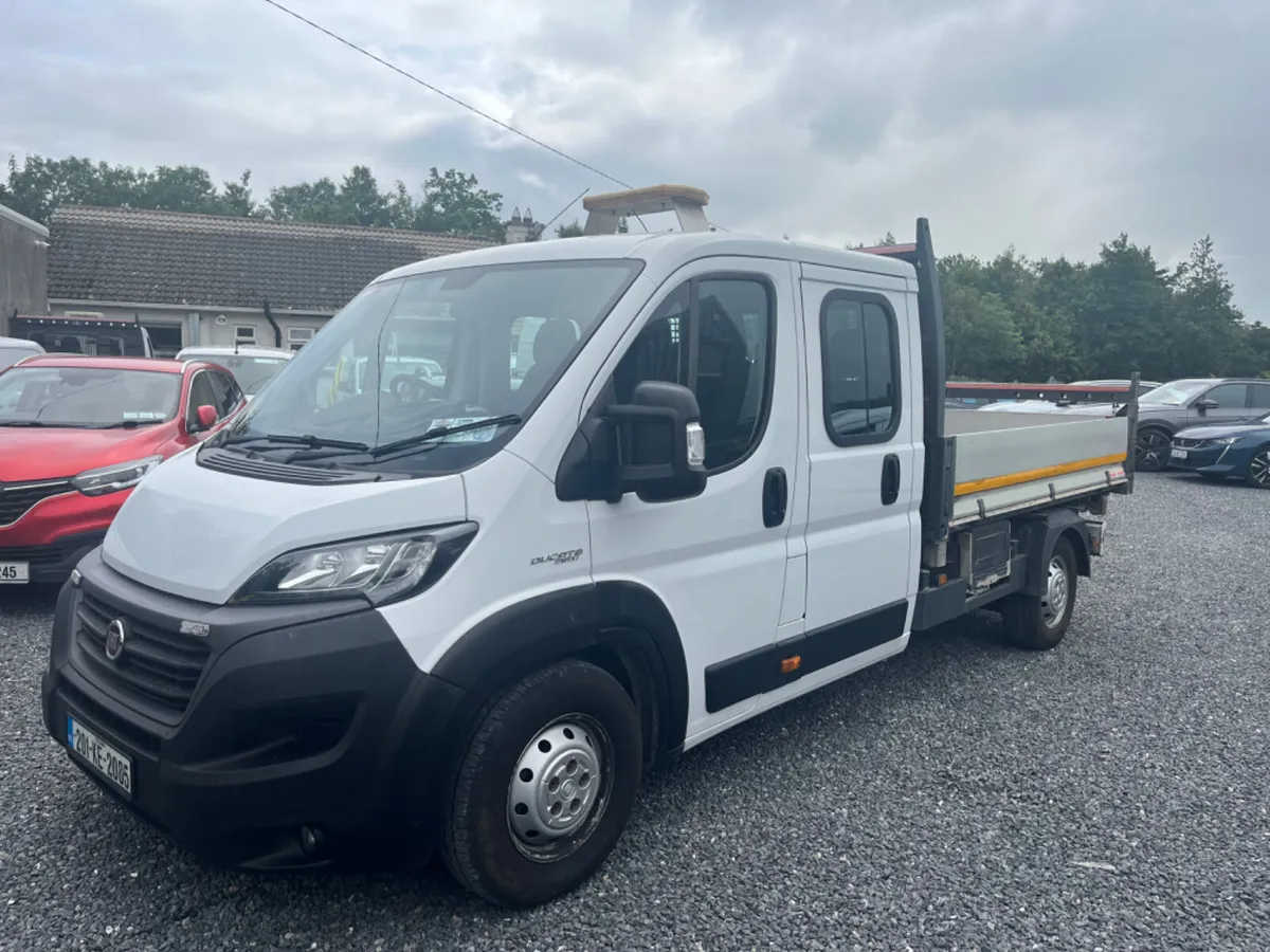 Fiat Ducato C/Cab 3 Way Tipper 2.3L Diesel 140BHP - Image 1