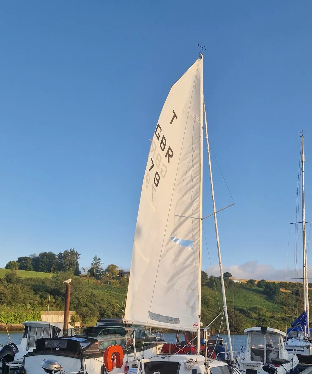 Racing Main Sail from 22' Yacht - Image 1