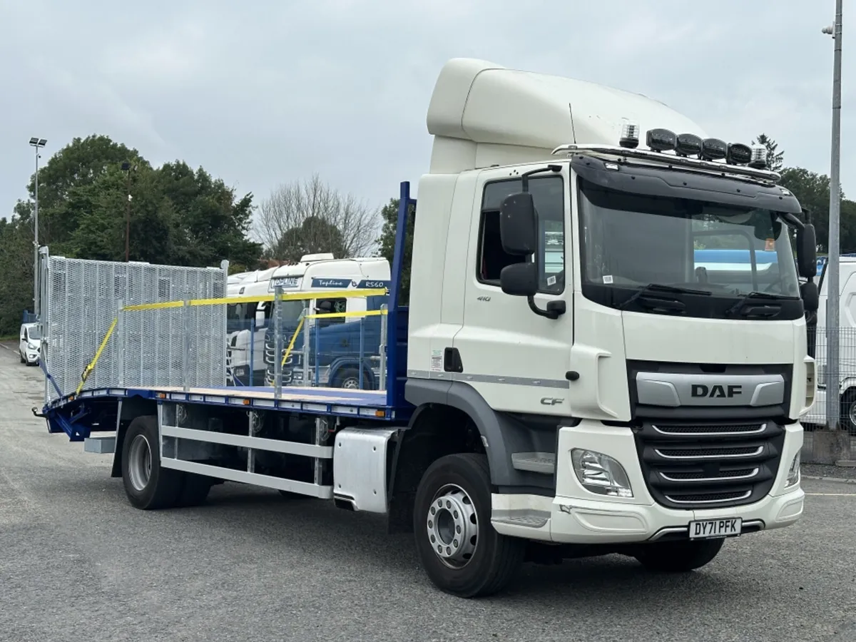 2021 (71) DAF CF 410 18 TON 4X2 BEAVERTAIL - Image 4