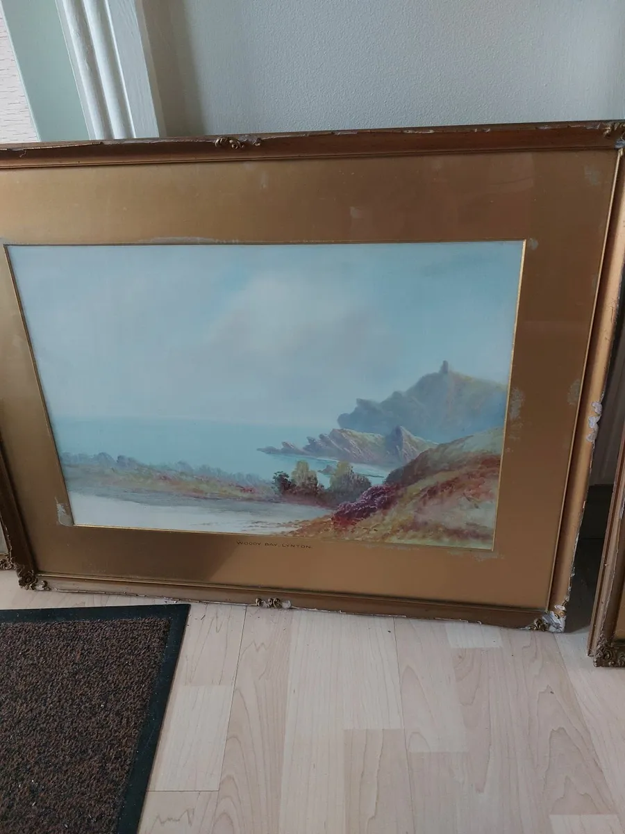 Antique pictures original. - Image 3