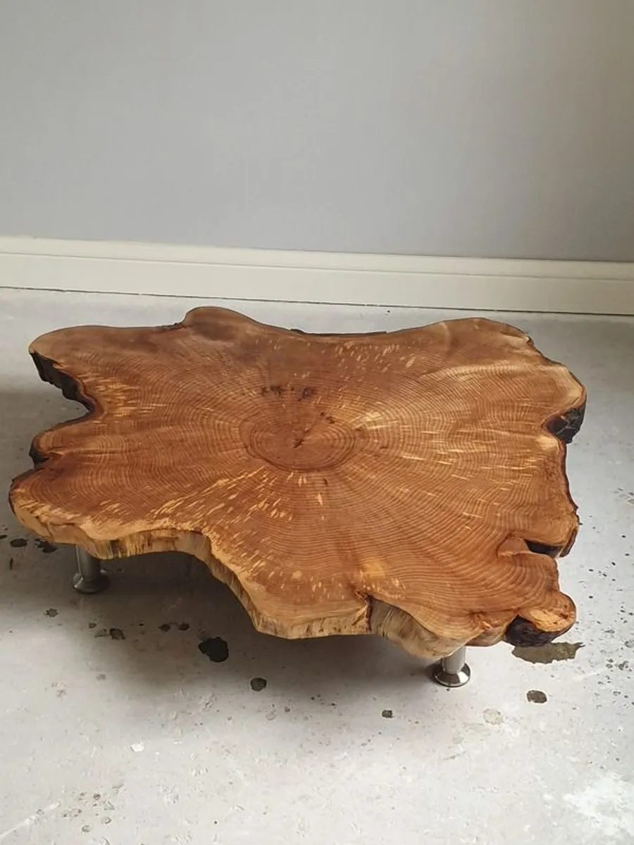 Handmade Oak Coffee Table - Image 1