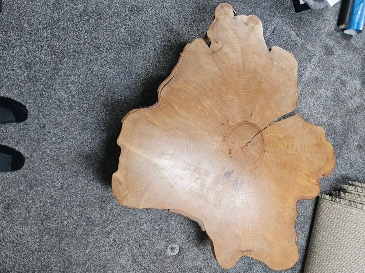 Handmade Oak Coffee Table - Image 2