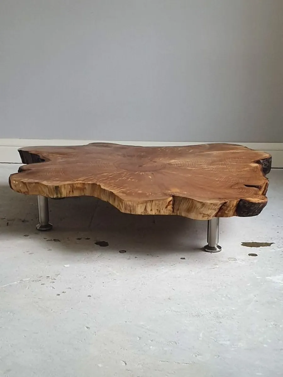Handmade Oak Coffee Table - Image 4