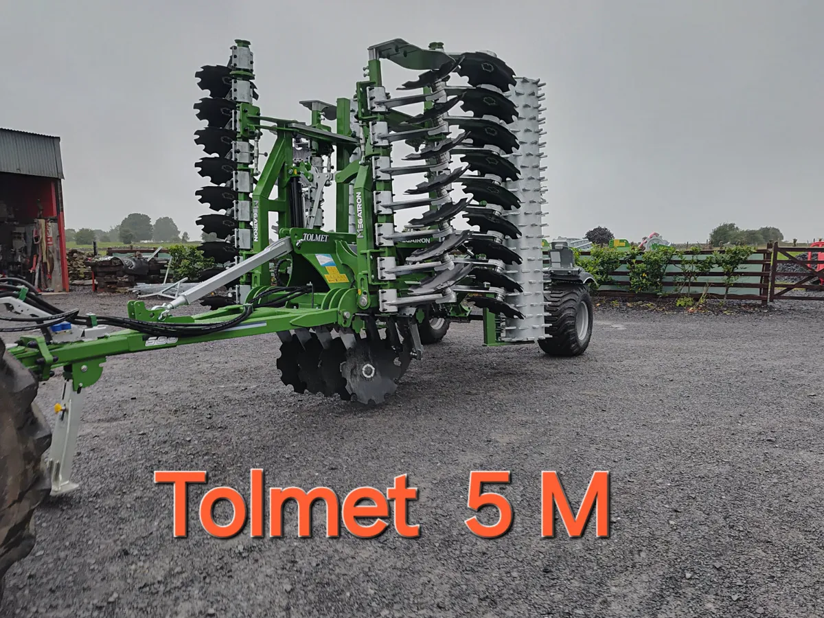 tolmet 5 M DISC HARROWS - Image 1