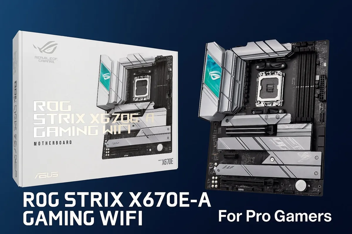 ASUS ROG STRIX X670E-A GAMING WIFI MOTHERBOARD - Image 1