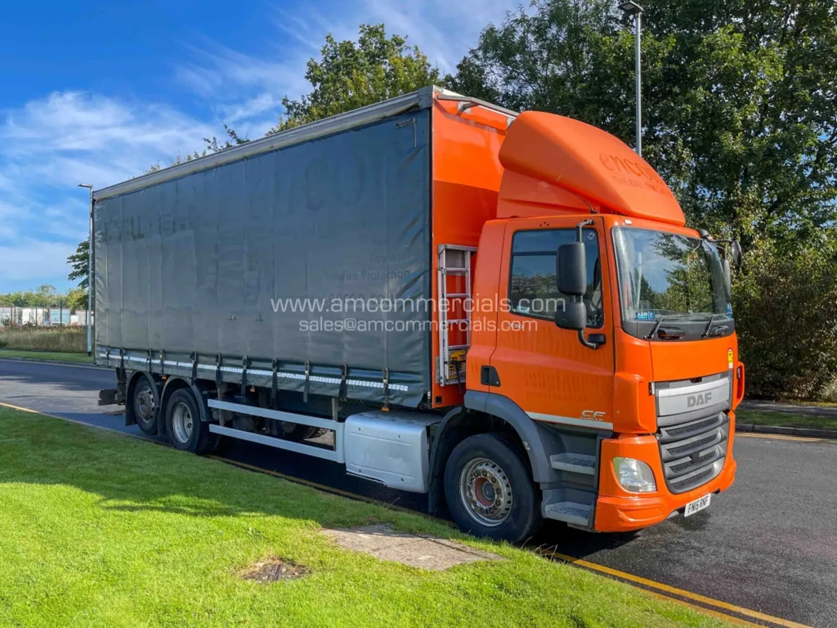 2015 (15) DAF CF 330 CURTAIN SIDE 26 TONNE 6X2 - Image 1