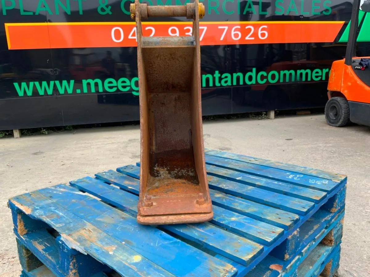 12" DIGGING BUCKET.....45mm PINS.......1212-2. - Image 3