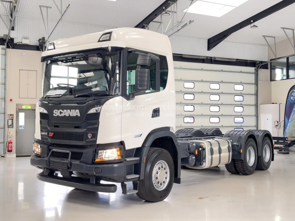 2025 SCANIA G460 6X4 DOUBLE DRIVE CHASSIS CAB XT 2 - Image 3