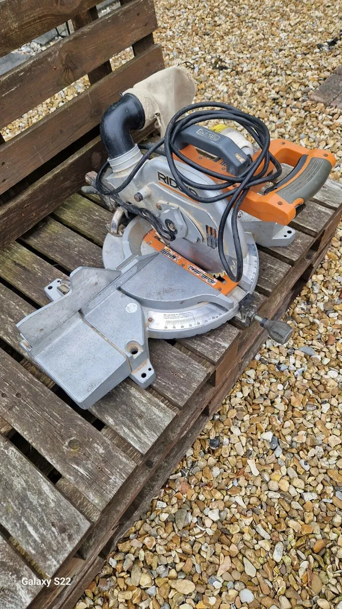 Ridgid 10" Chop Saw - Image 1