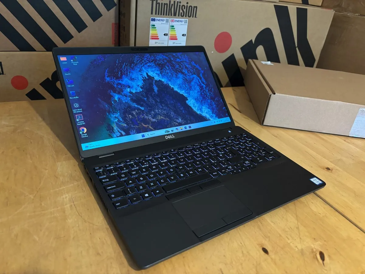 Dell Latitude 5500 Laptops-i5-16Gb-15.6" Screen - Image 1