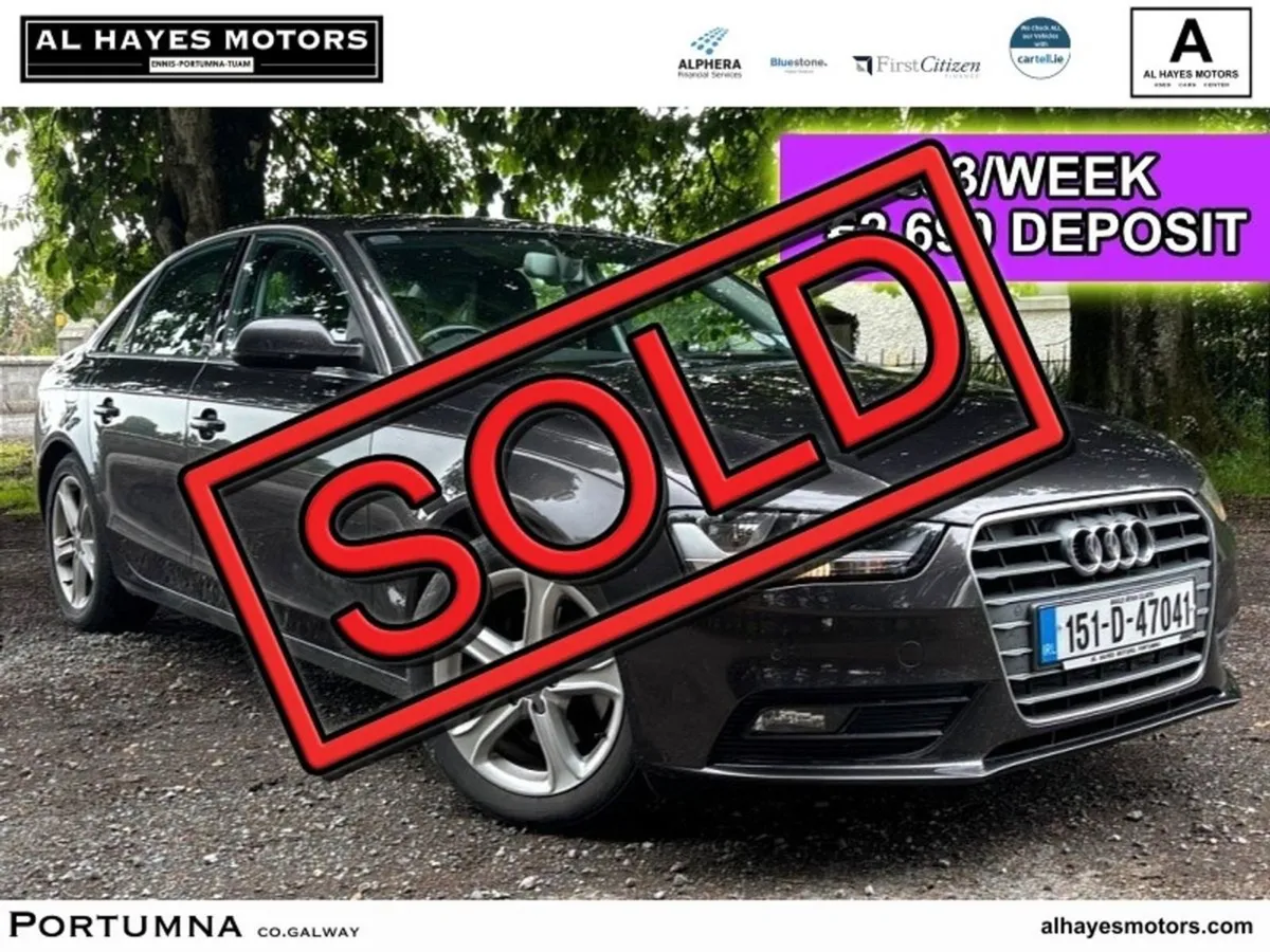 Audi A4 SE Technik Ultra 2.0tdi 6speed 163BHP - Image 1