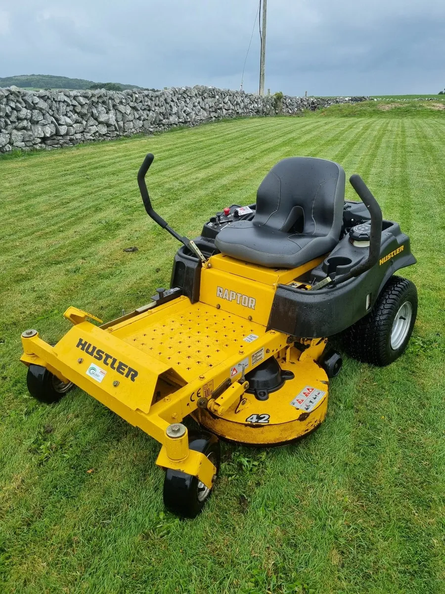 Hustler Raptor X 42” Zero-Turn Mower - Image 1