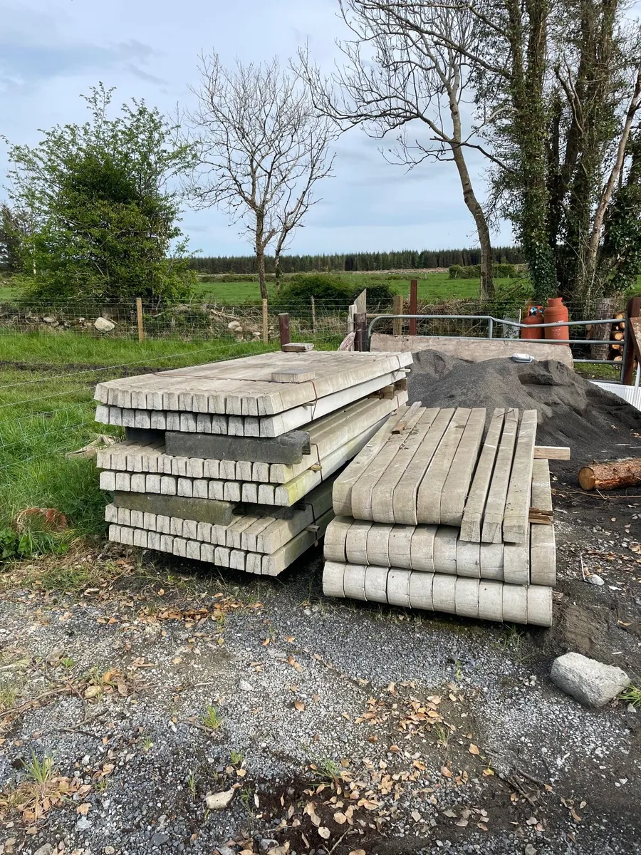 Concrete Fencing posts & Rails - Image 3