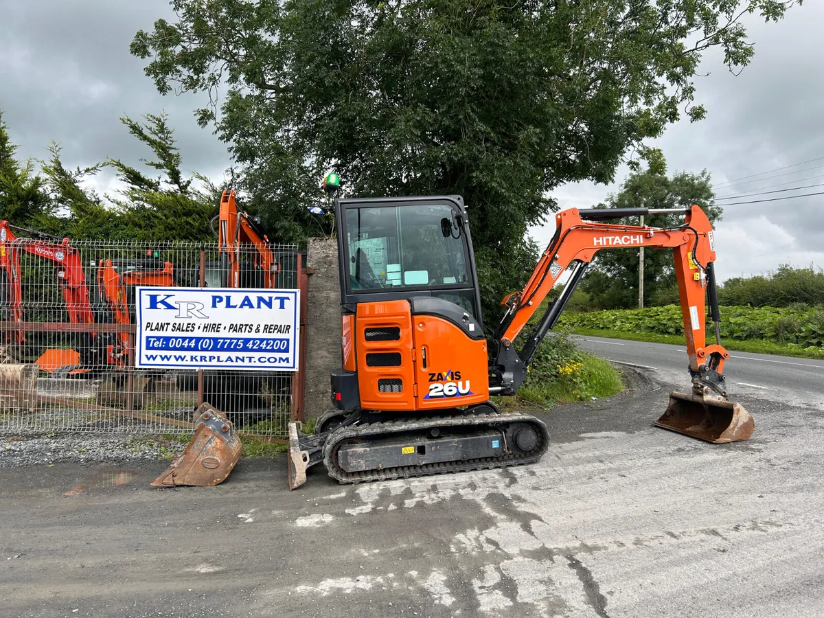 Hitachi zx26U-6 Year 2024 - Image 4