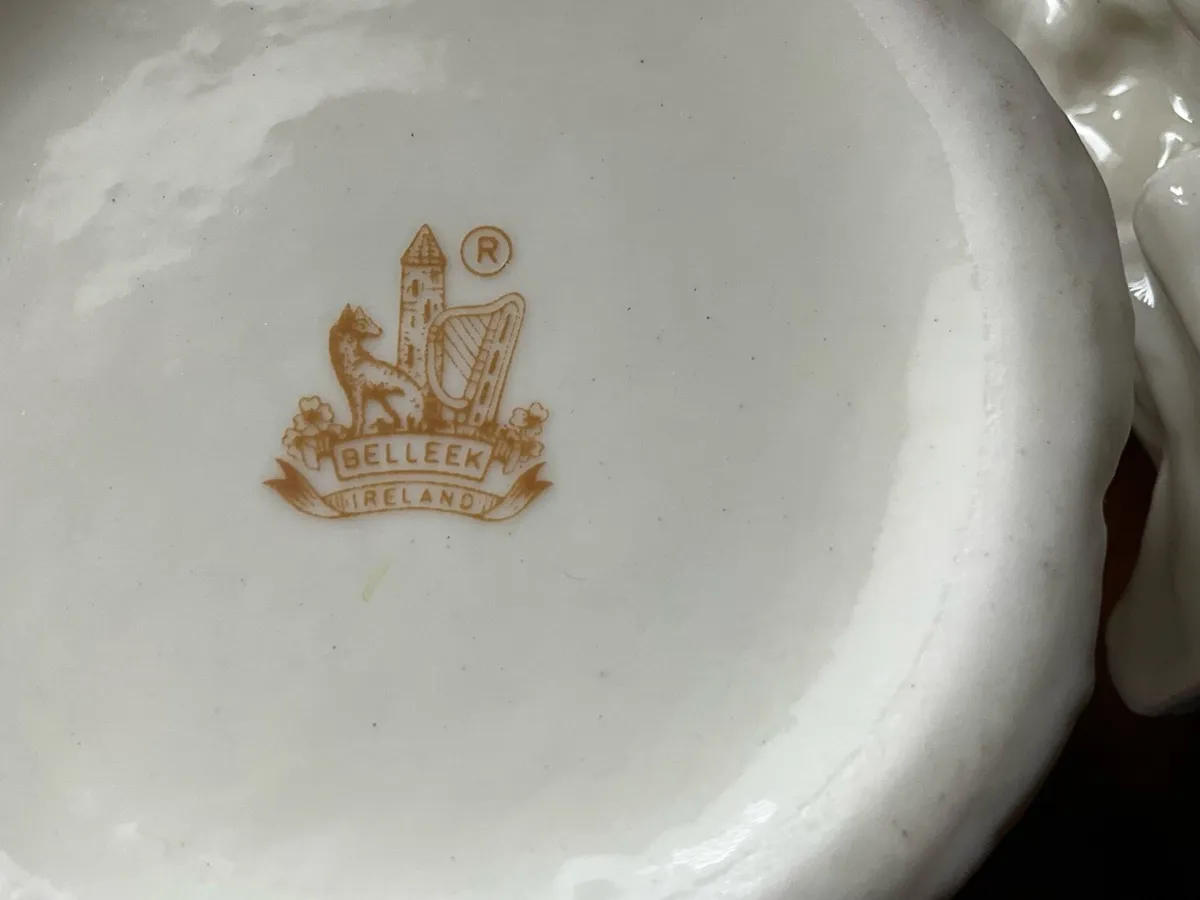 3  Vintage Belleek Pieces - Image 2