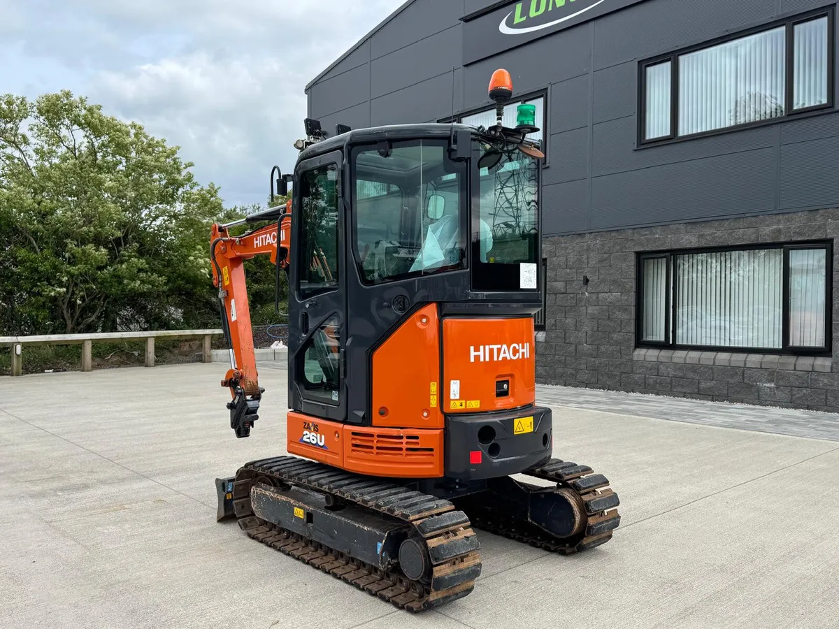 2023 Hitachi zx26u-6 - Image 3