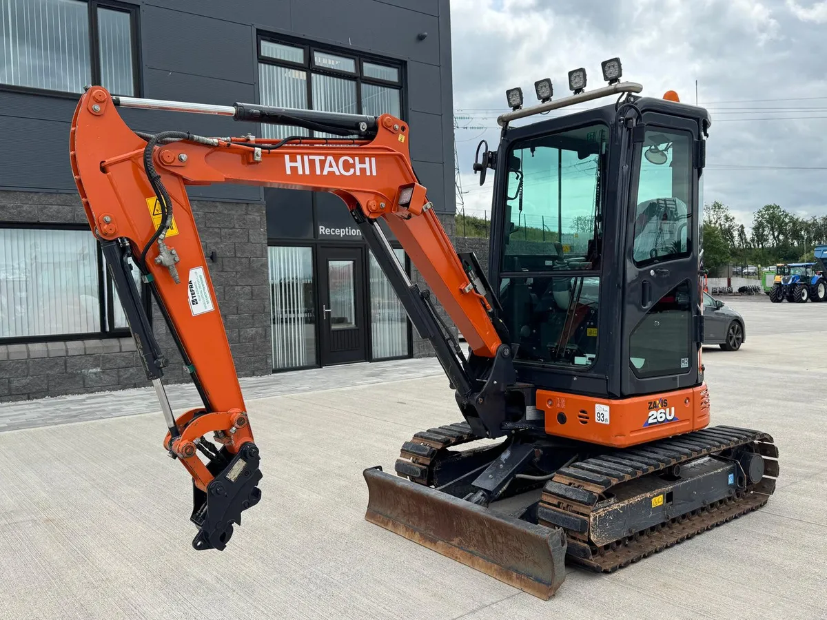 2023 Hitachi zx26u-6 - Image 4