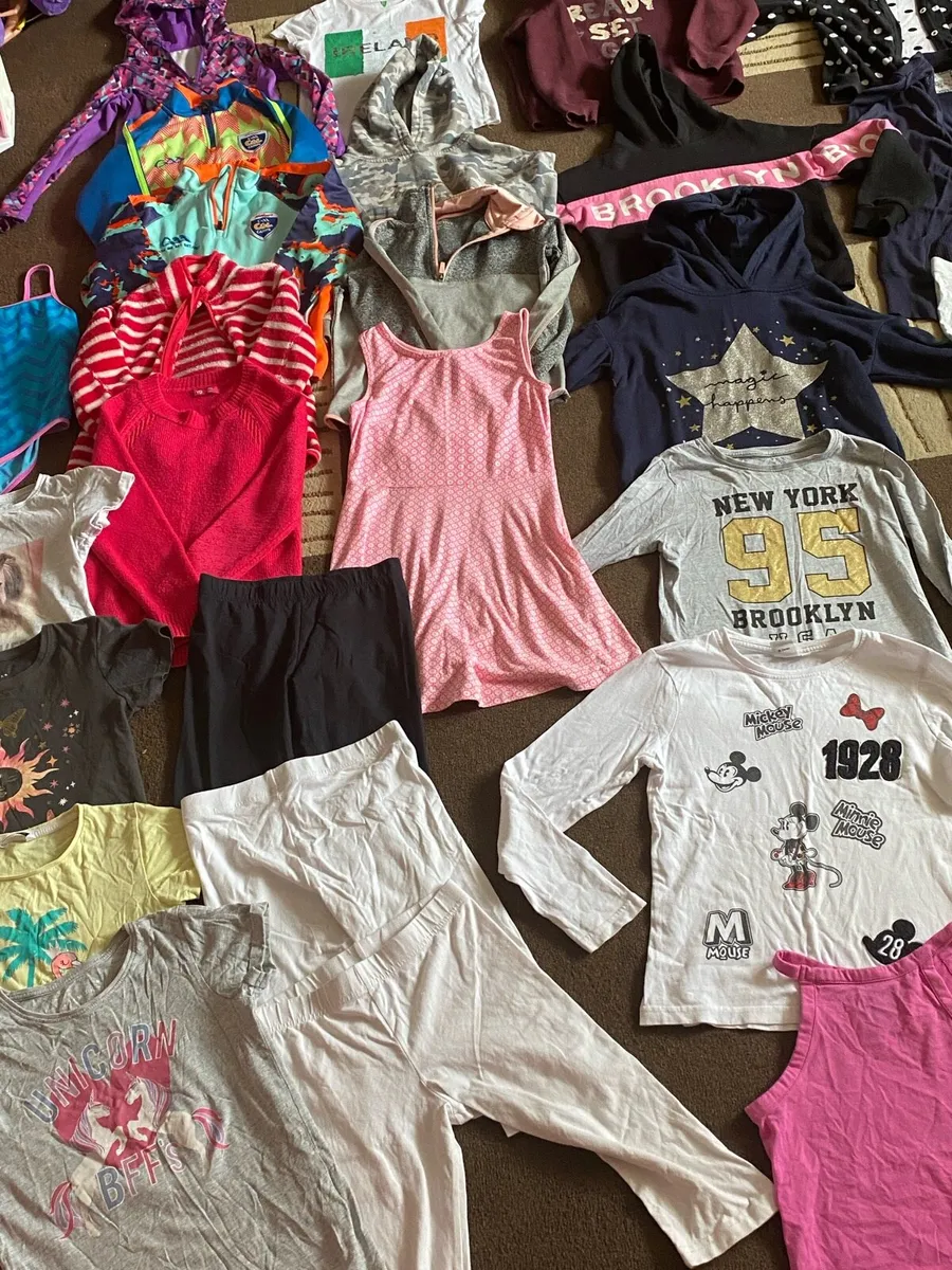 Massive  bundle girls clothes age 8-9 - Image 4