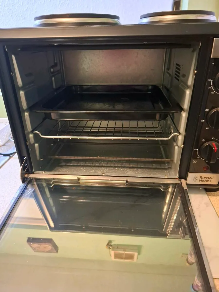 Russell hobbs mini oven ad 2 hob cooker - Image 1