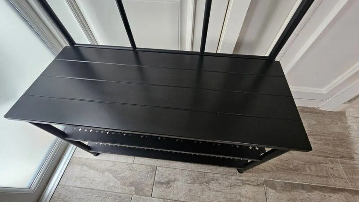 NIPASEN (IKEA) Coat rack and bench w shoe storage - Image 3