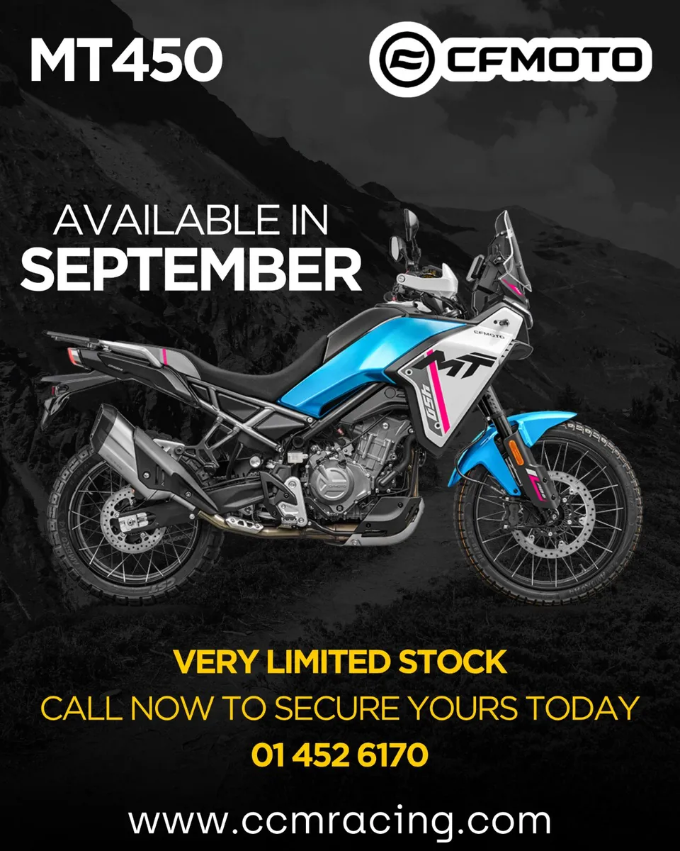 CFMoto - MT 450 available in September - Image 1