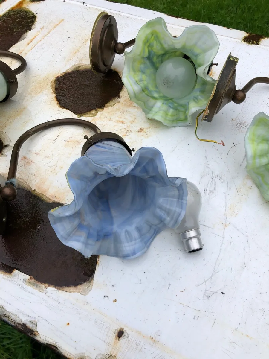 Antique vintage pub bar  style lights - Image 1