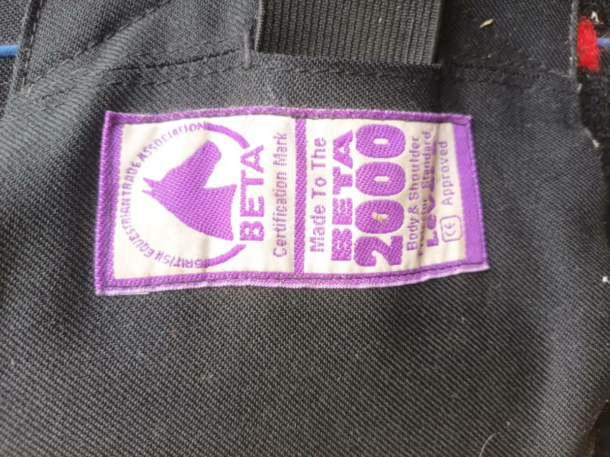Horse riding helmet and back protector - Image 4