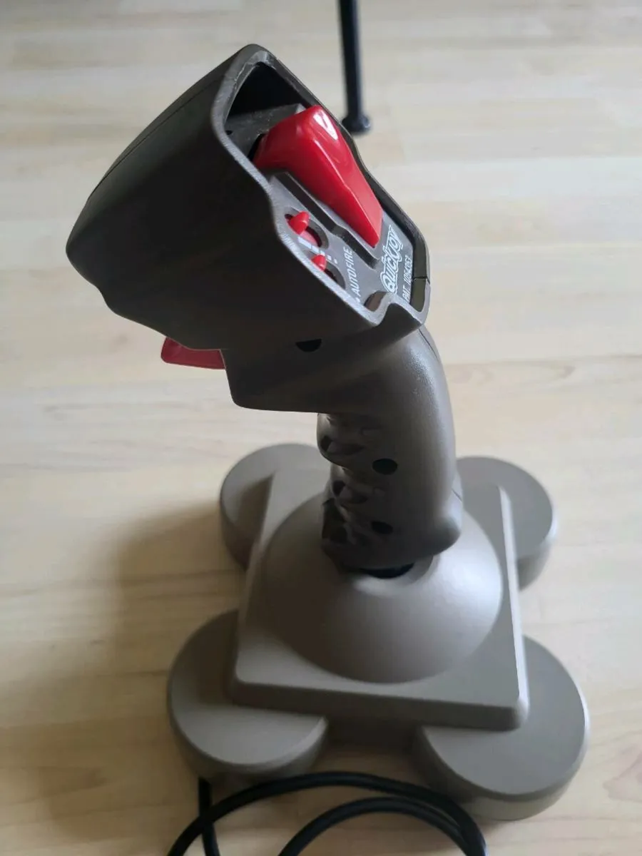 QuickJoy Jet Fighter SV-126 Joystick,Commodre,Amst - Image 4