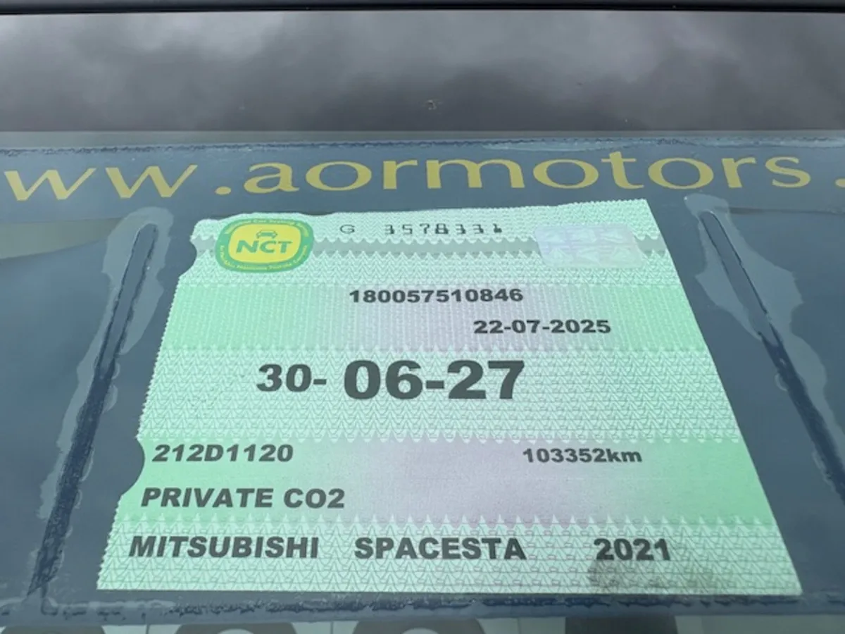 Mitsubishi Space Star 2021 1.0 NCT 2027 - Image 2
