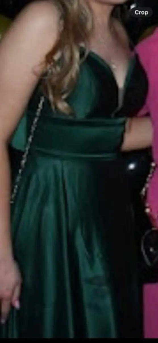Simply Divine Green Debs Dress - Image 2