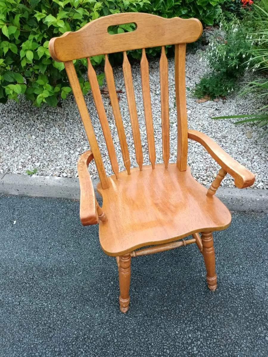 Kitchen chairs x3 - Image 2