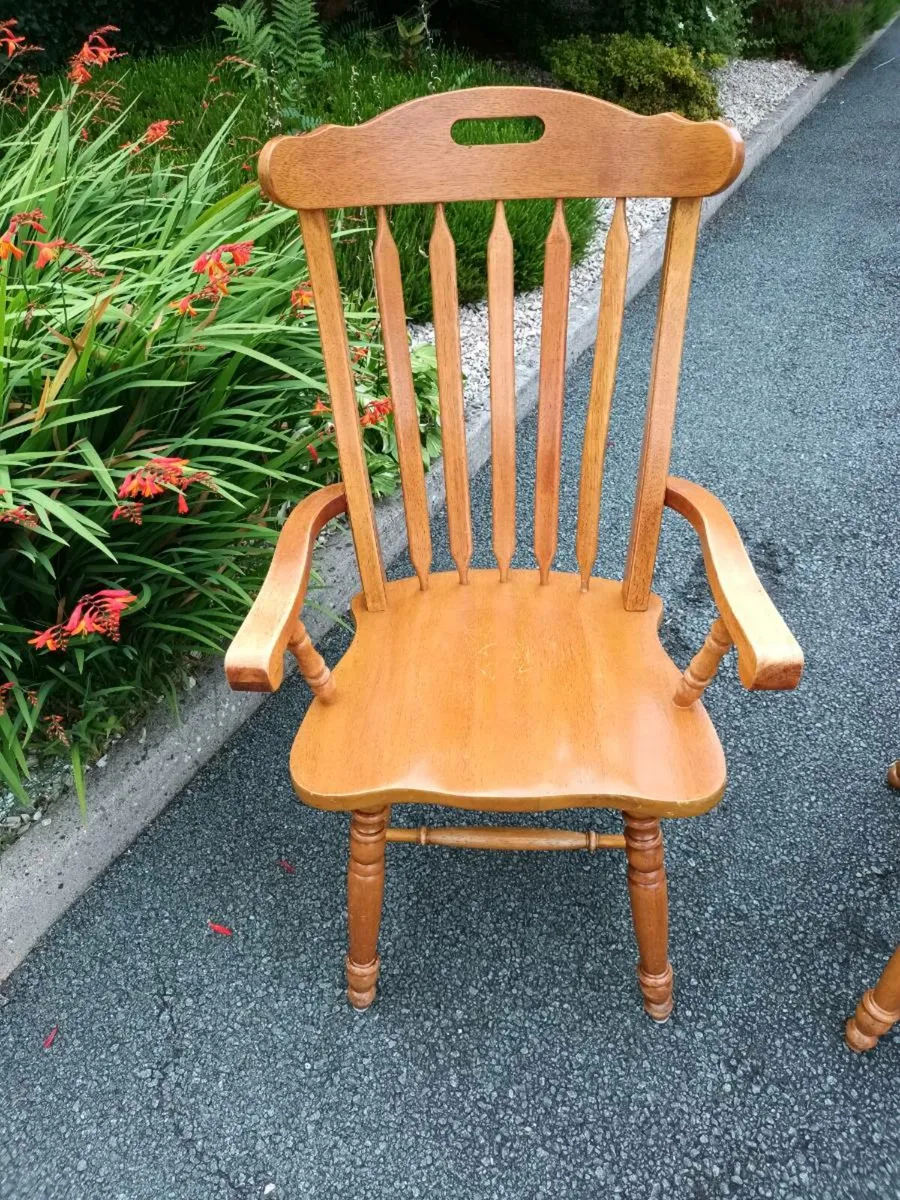 Kitchen chairs x3 - Image 3
