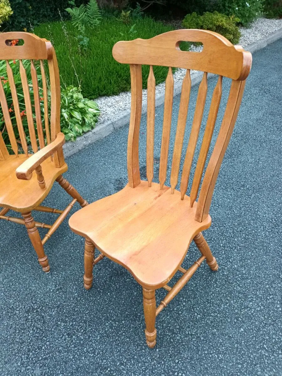 Kitchen chairs x3 - Image 4