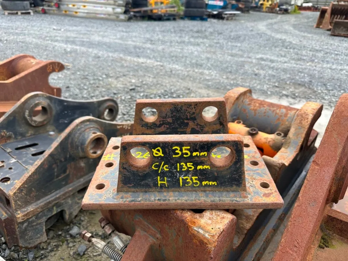 35mm mini digger cradle head hammer attachment pl - Image 1