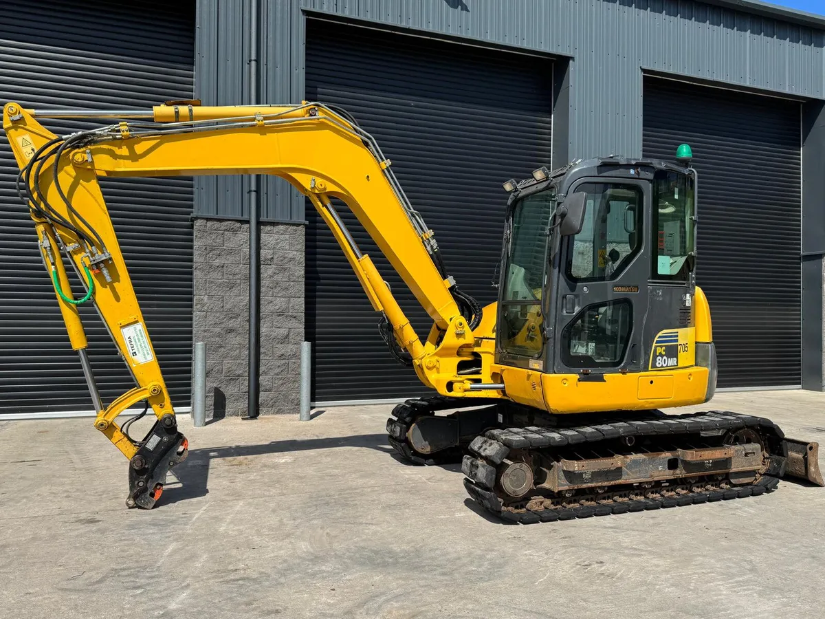 2017 Komatsu PC80MR-3 - Image 4