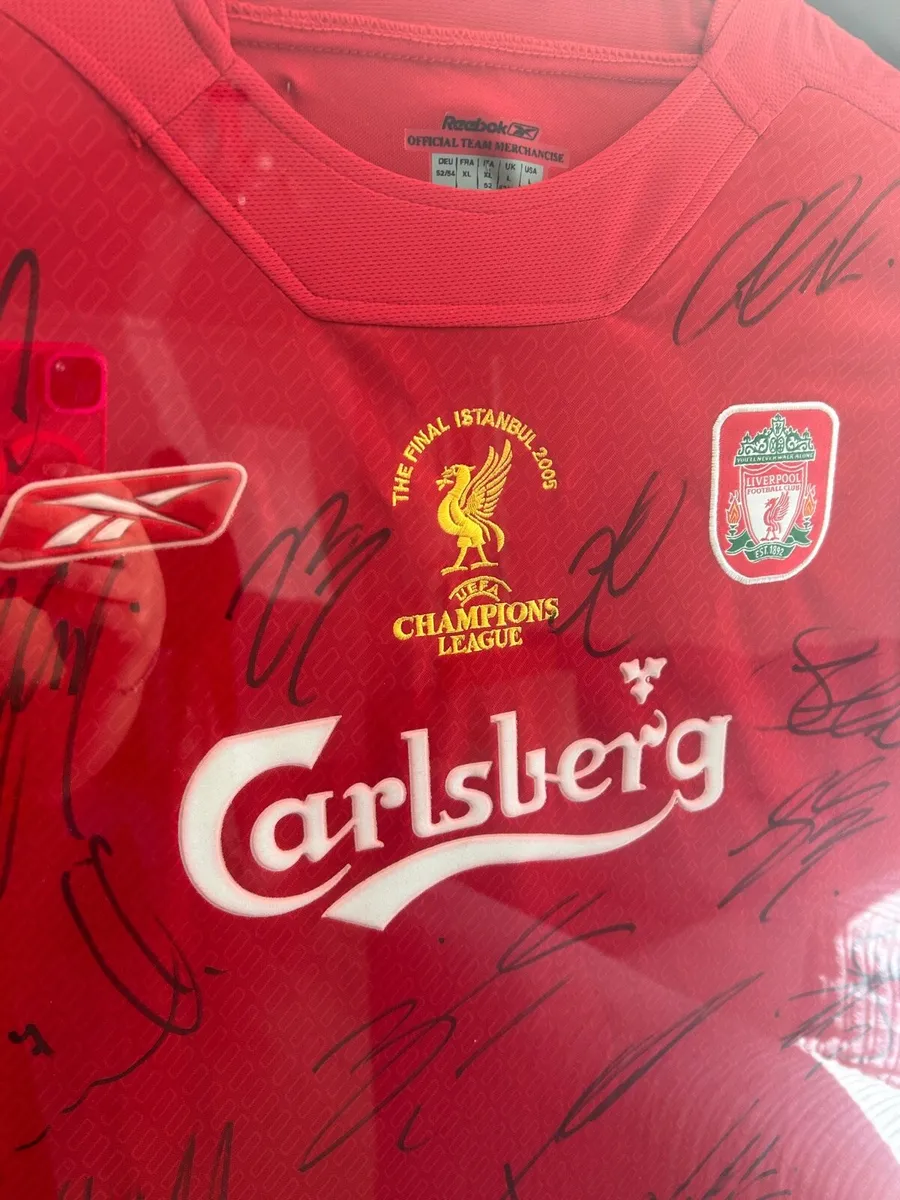 Liverpool signed 2005 champions league winning tea - Image 3