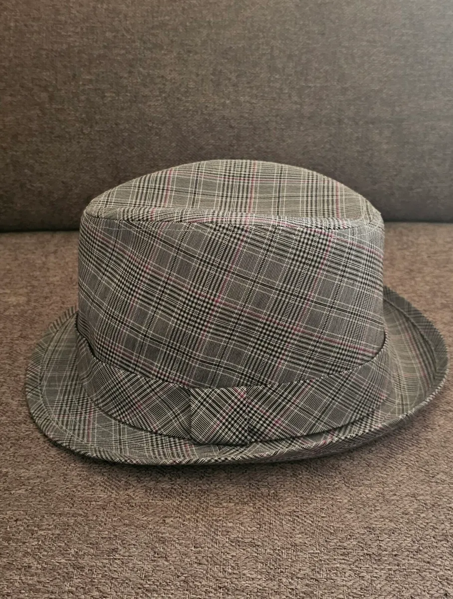 Lili & Poppy Checked Fedora Hat - size S - Image 1