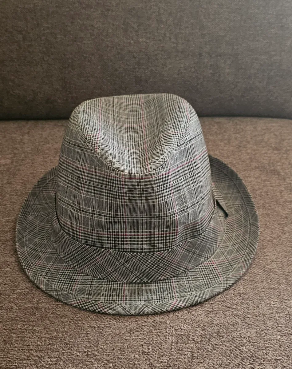 Lili & Poppy Checked Fedora Hat - size S - Image 2