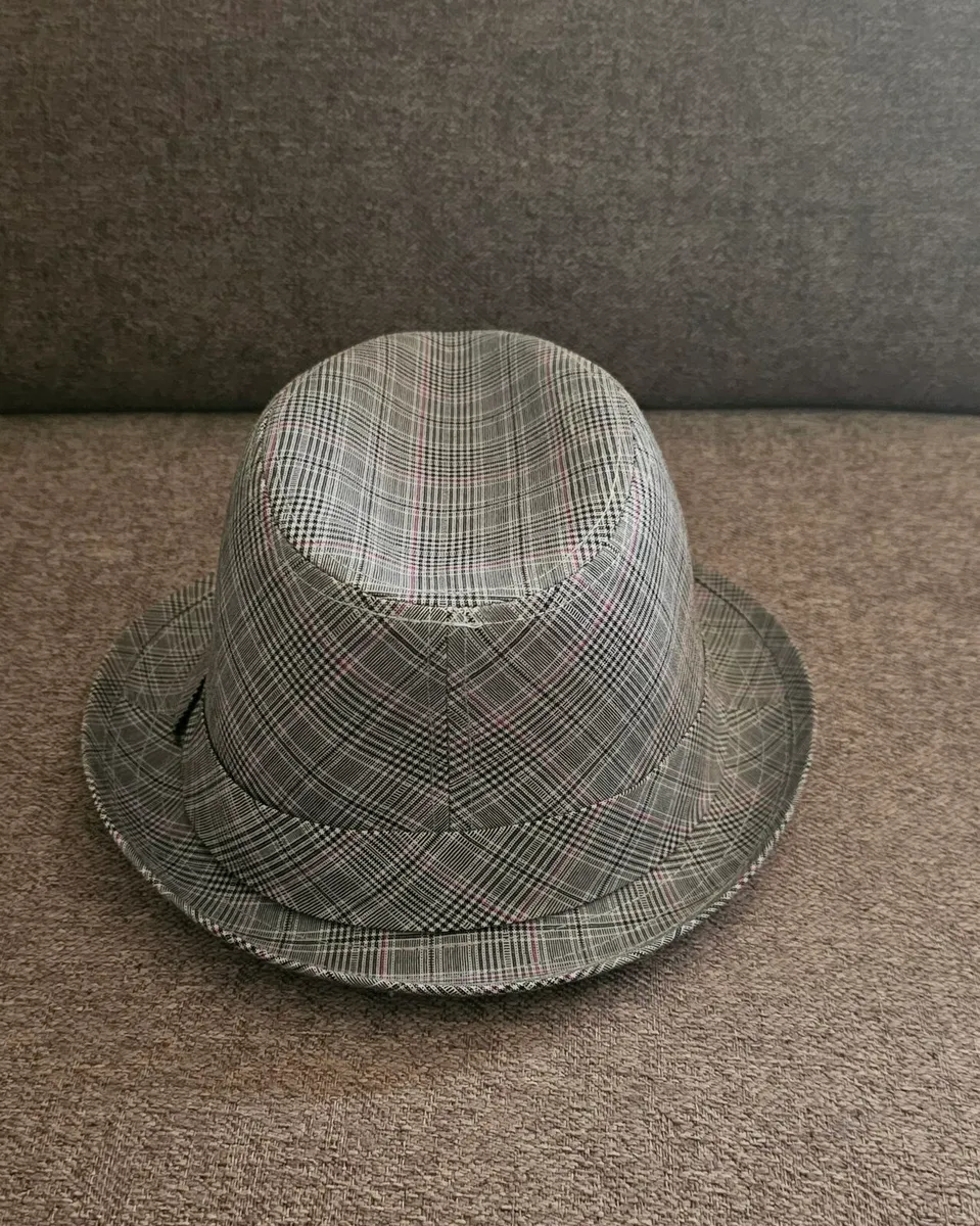 Lili & Poppy Checked Fedora Hat - size S - Image 3