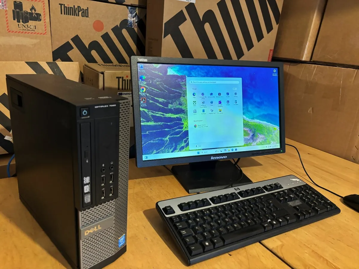 Dell Optiplex PC's-Core i7-16Gb-256SSd-Delivery - Image 2