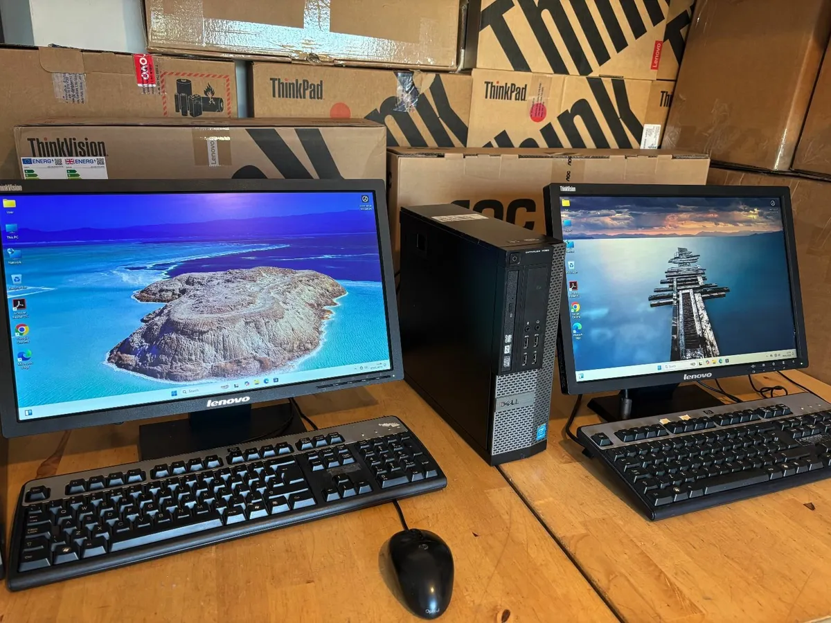 Dell Optiplex PC's-Core i7-16Gb-256SSd-Delivery - Image 4