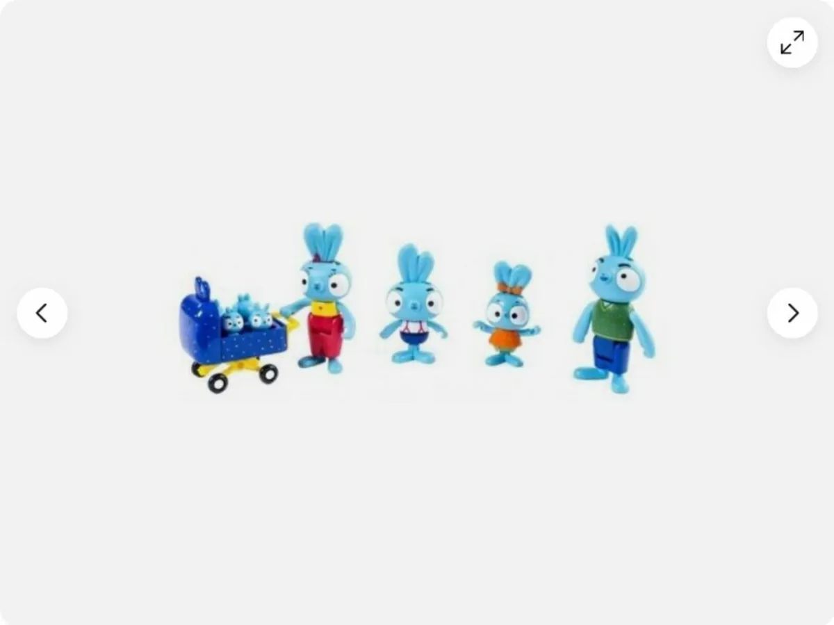 Brave Bunnies Pack of 5 Action Figures  The Rabbit - Image 3