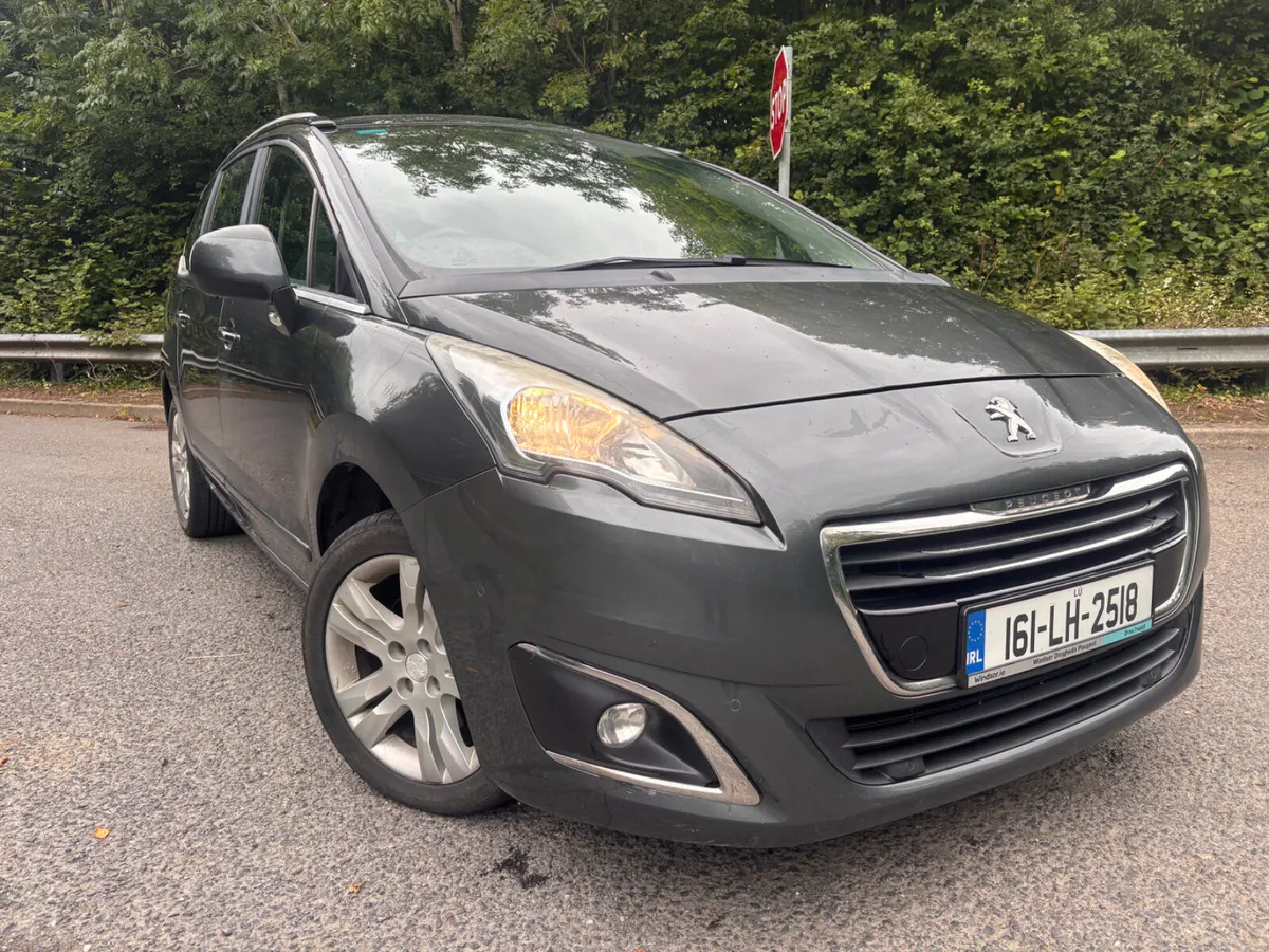 2016 Peugeot 5008 7 Seater 1.6 HDI 4Dr New Nct - Image 1