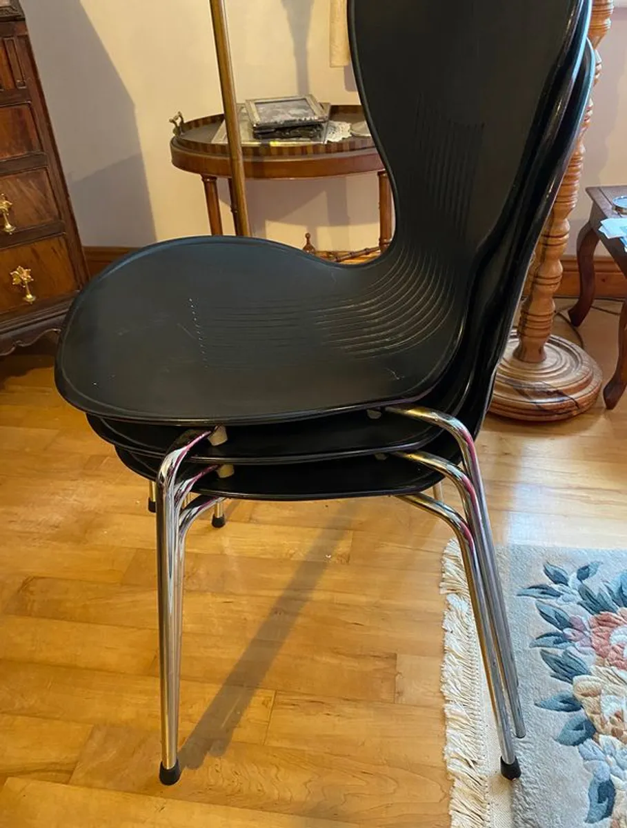 x3 Kitchen Chairs - Image 4