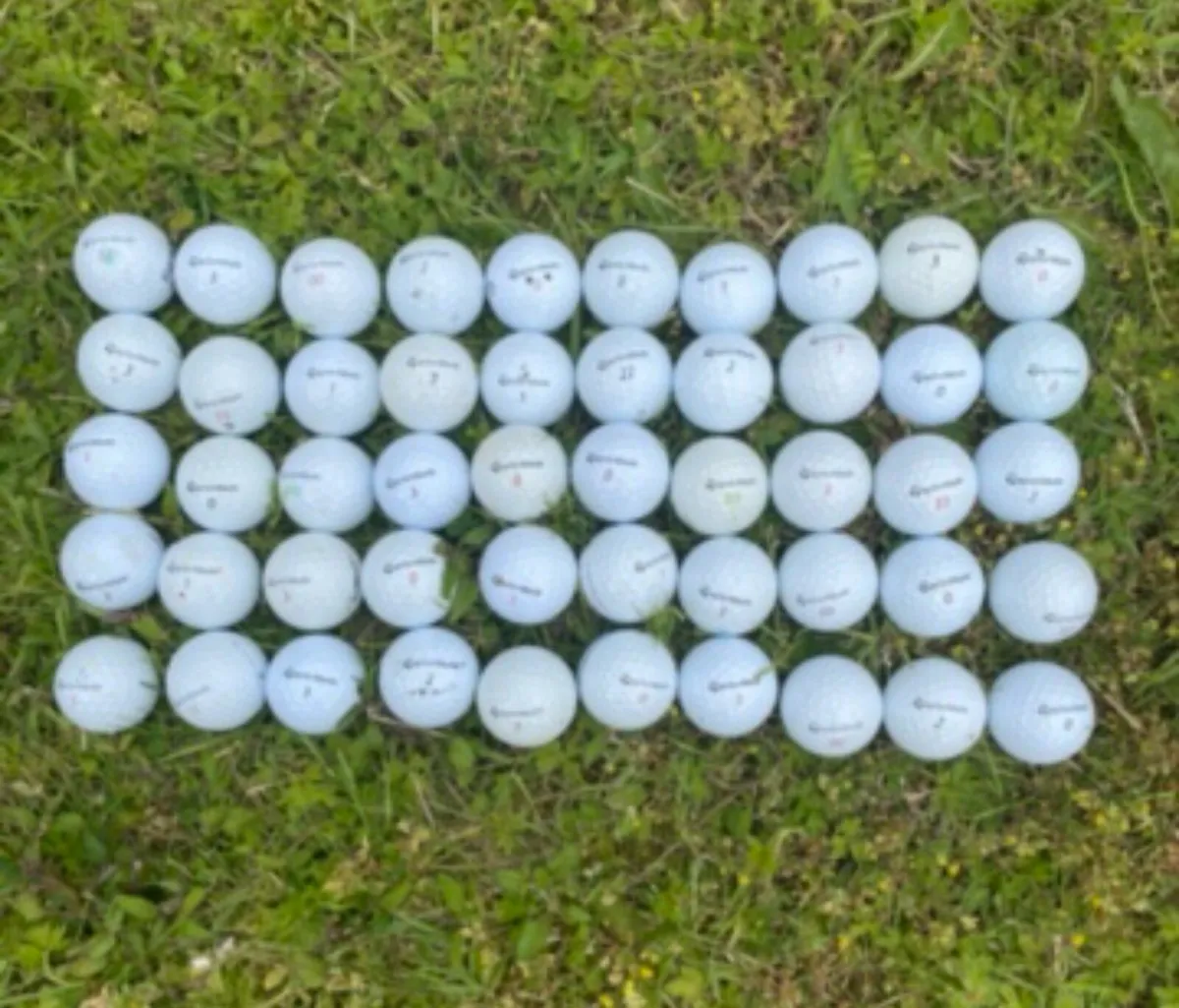 50 Taylormade golf balls for €35