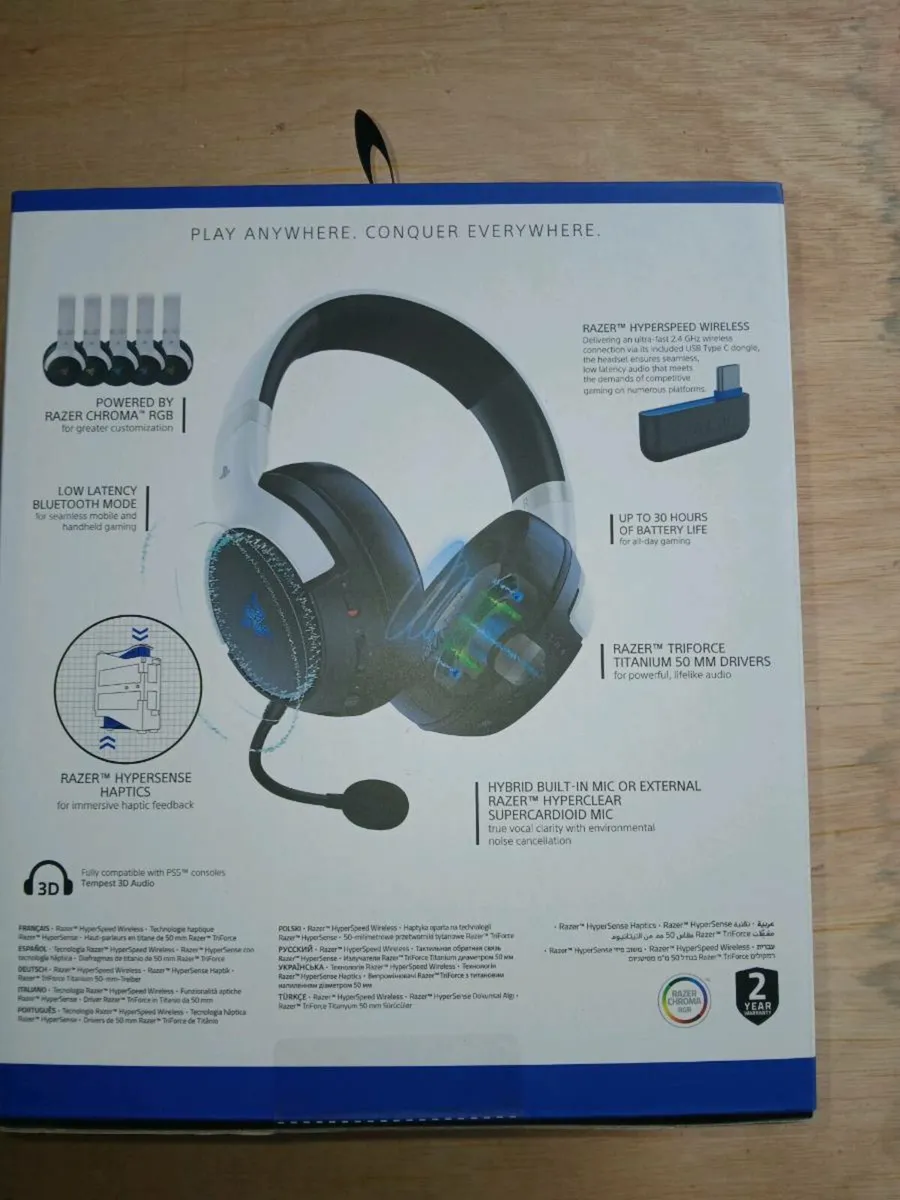 Playstation Razer kaira pro Headset - Image 2