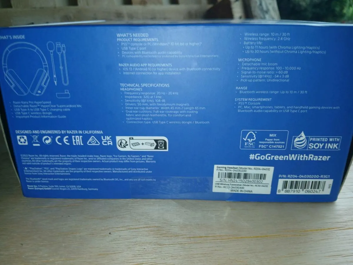 Playstation Razer kaira pro Headset - Image 3