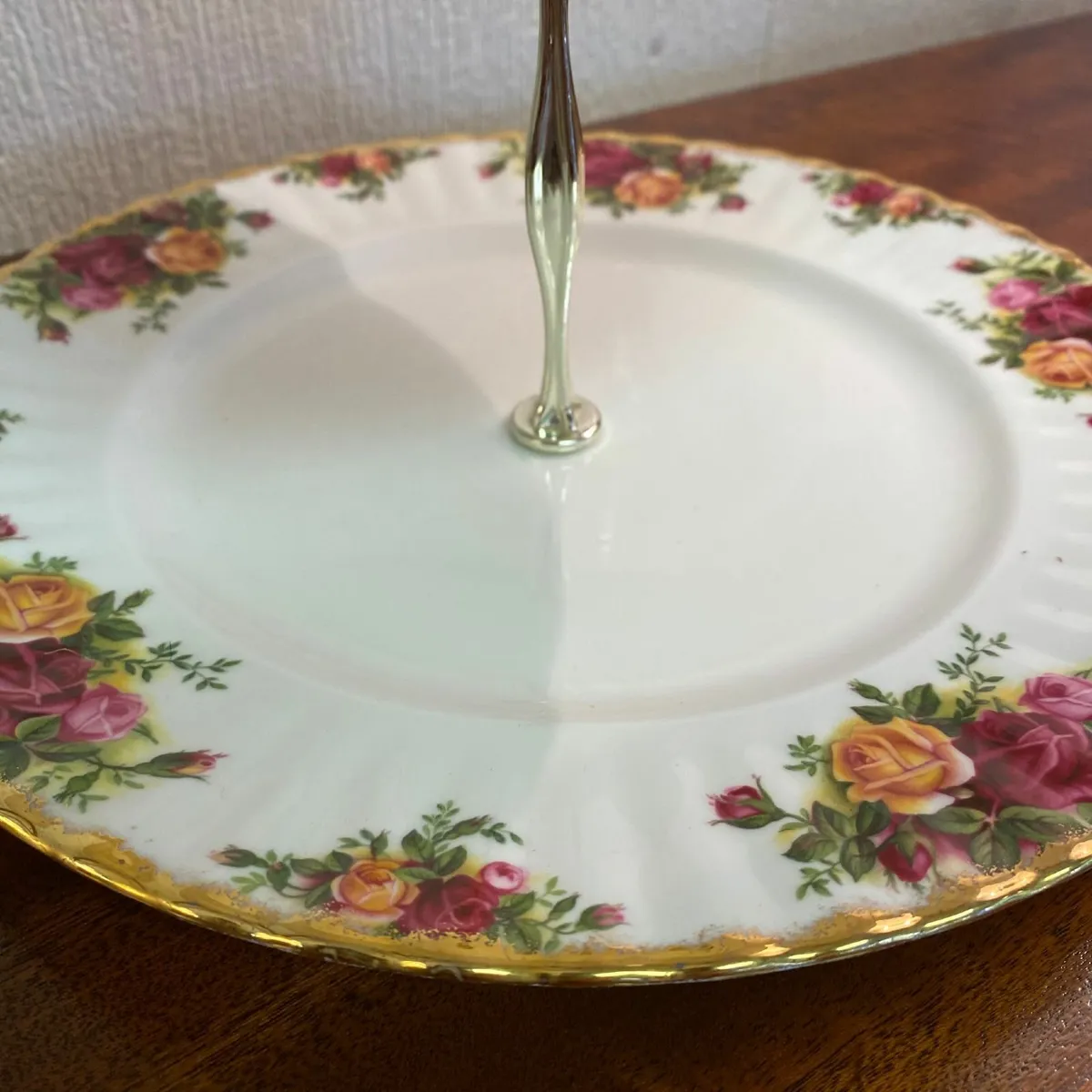 Old Country Roses Royal Albert Bone China - Cake t - Image 2