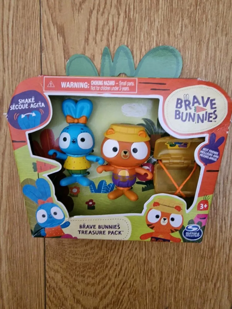 Brave Bunnies Treasure Action Figure Pack - Image 1