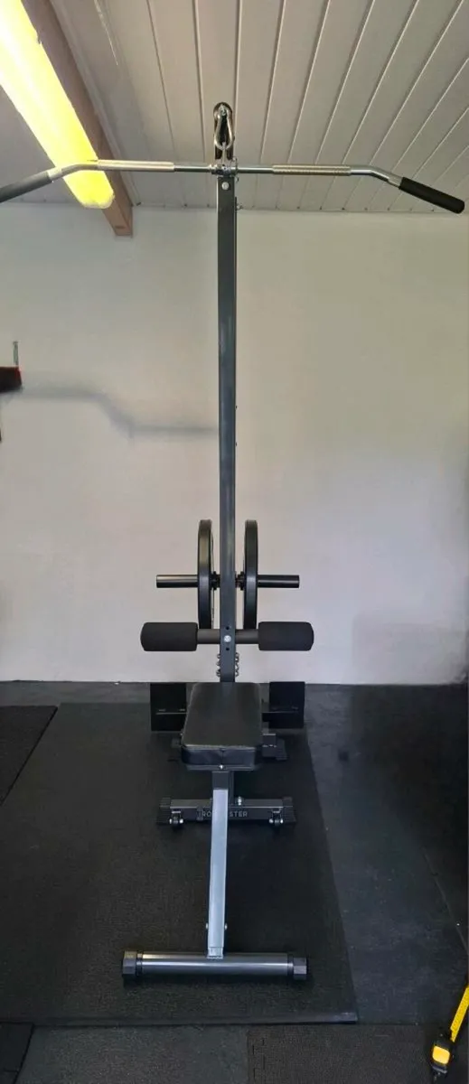 💪 Ironmaster Lat Pulldown & Low Row Cable Tower – - Image 2